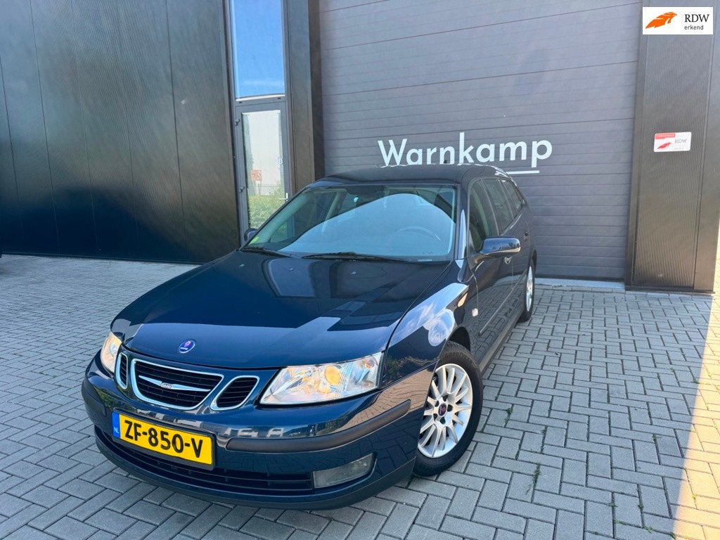 Saab 9-3 Sport Estate 1.8i Linear Business|Trekhaak, Auto's, Saab, Bedrijf, Te koop, Saab 9-3, ABS, Airbags, Airconditioning, Automatische klimaatregeling