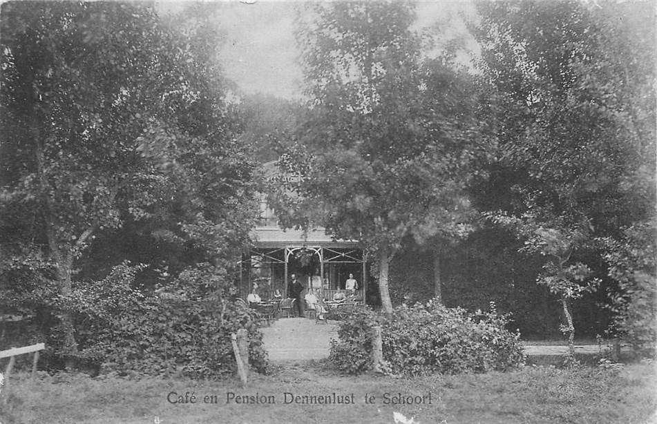 304-235-039 Schoorl Cafe en Pension Dennenlust, Verzenden, Voor 1920, Noord-Holland