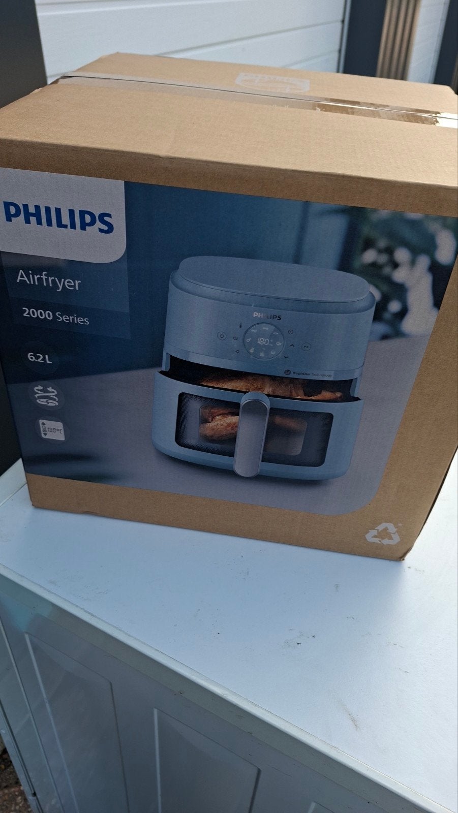 Philips Airfryer 2000 Series 6.2L - Nieuw in doos, Ophalen of Verzenden, Nieuw, Airfryer, 1500 gram of meer
