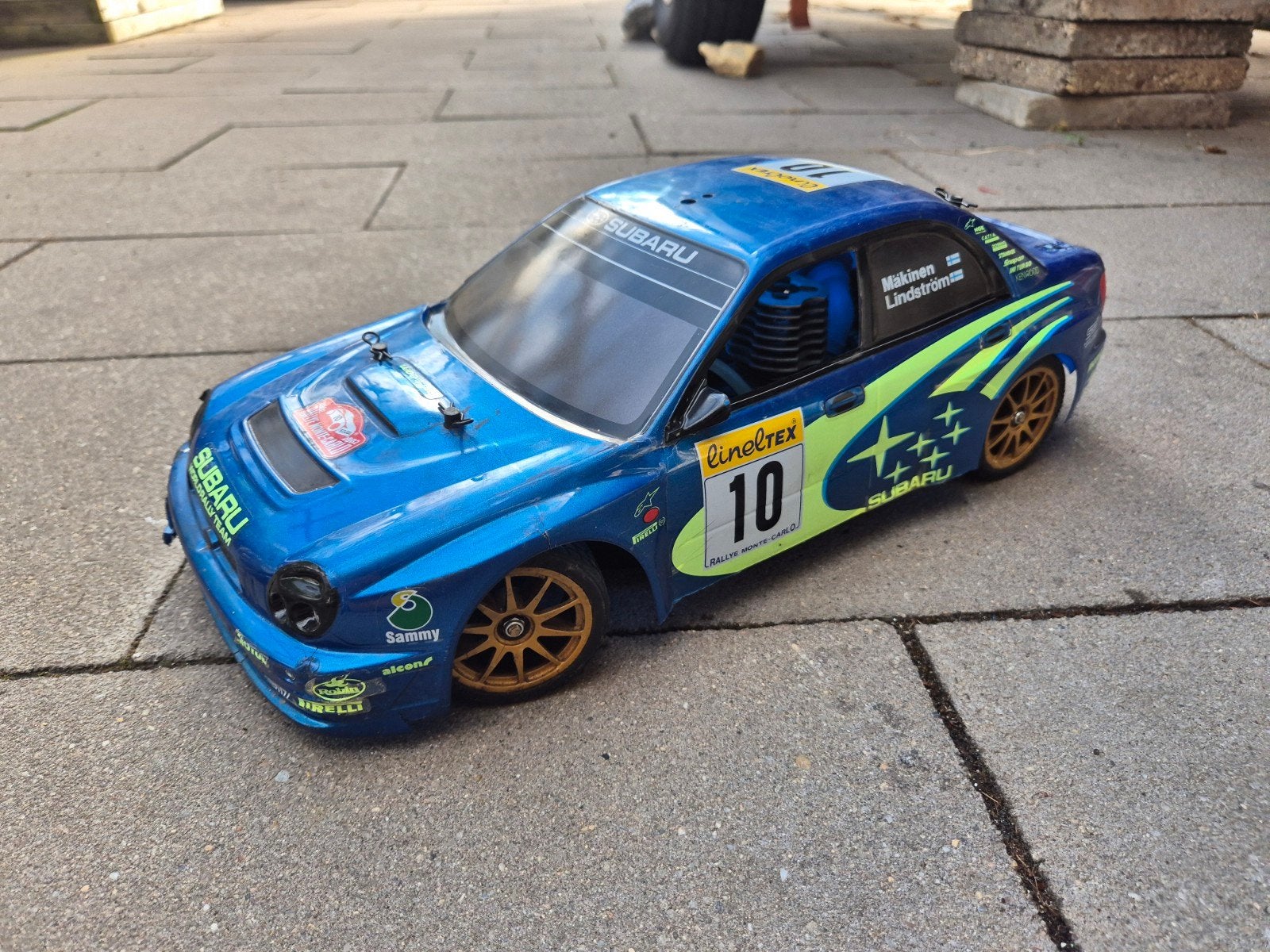 tamiya nitro rc auto, Ophalen of Verzenden, Gebruikt, Nitro