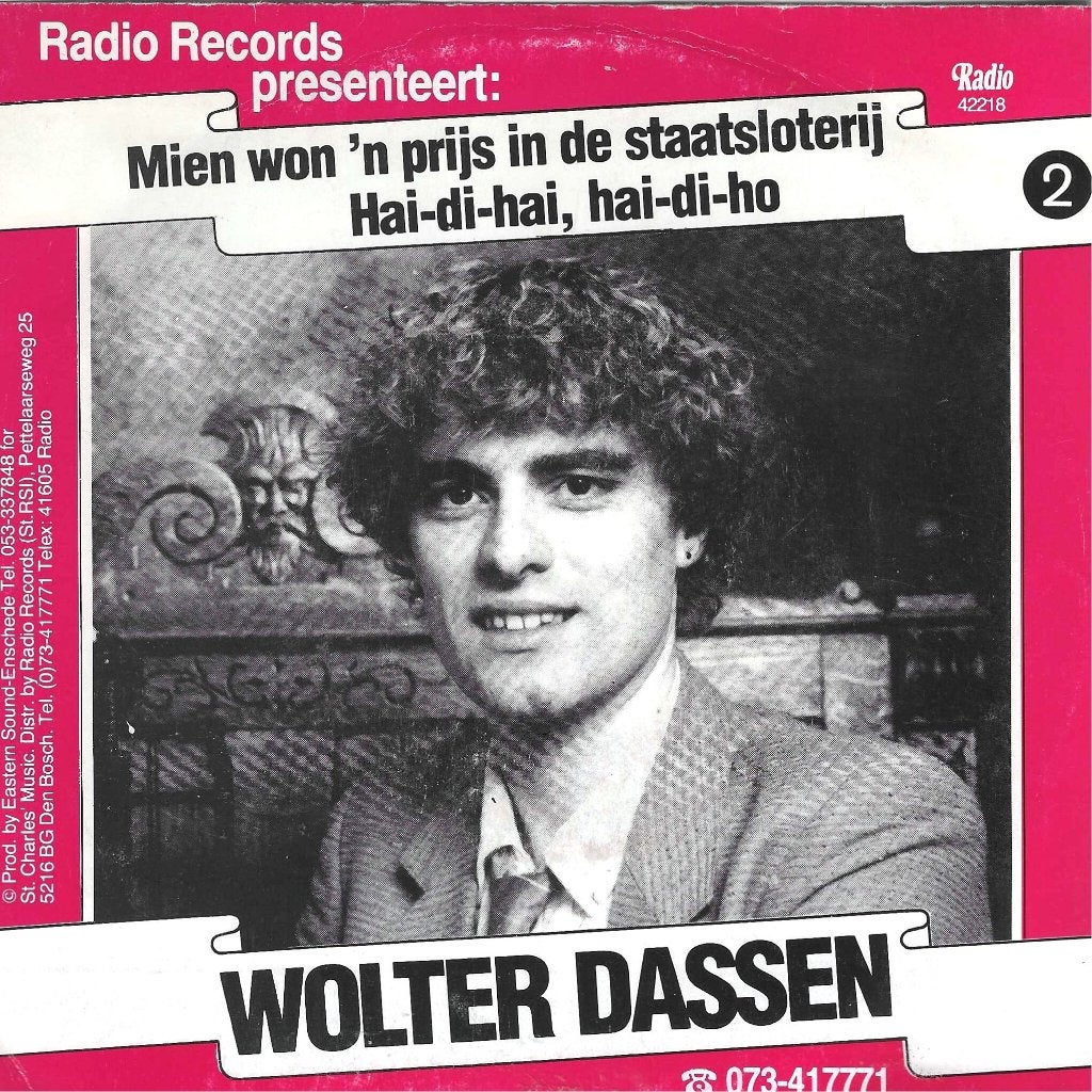 vinyl single   Wolter Dassen, Ophalen of Verzenden, Gebruikt, Pop