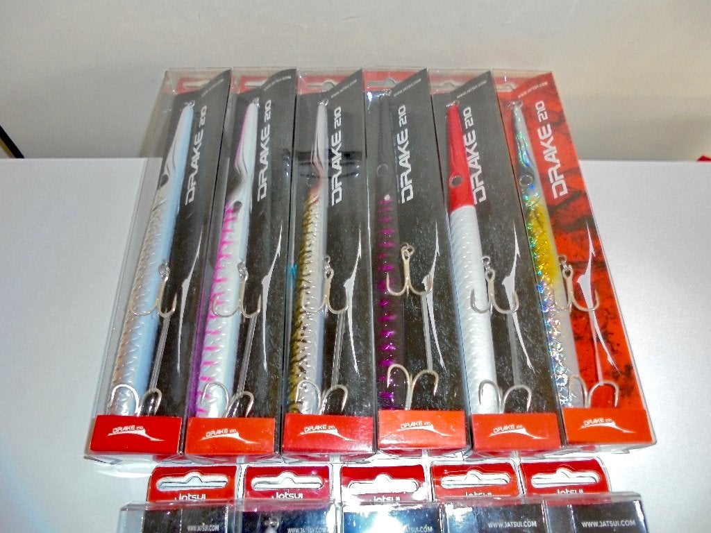 Jatsui Drake Needle Topwater Stickbait 21cm 30g Floating., Watersport en Boten, Ophalen of Verzenden, Nieuw, Overige typen