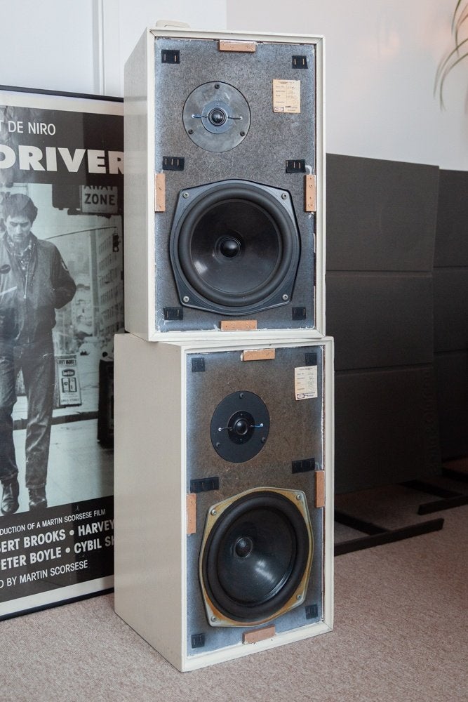 KEF Chorale I vintage luidsprekers, Ophalen, Stereo speakers, Gebruikt, 60 tot 120 watt