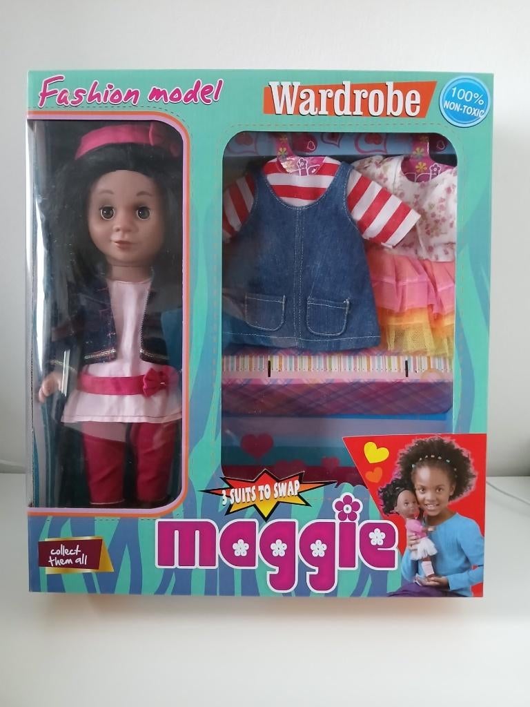 Kledingkast pop Maggie, Ophalen, Gebruikt, Babypop