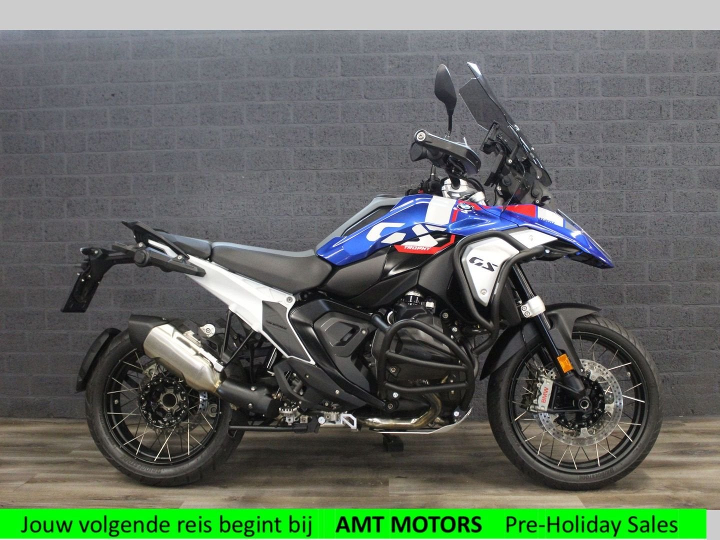 BMW R 1300 GS TROPHY (bj 2024) 10,687km incl. BTW, 2 cilinders, Motorrijbewijs A, Bedrijf, Onbekend