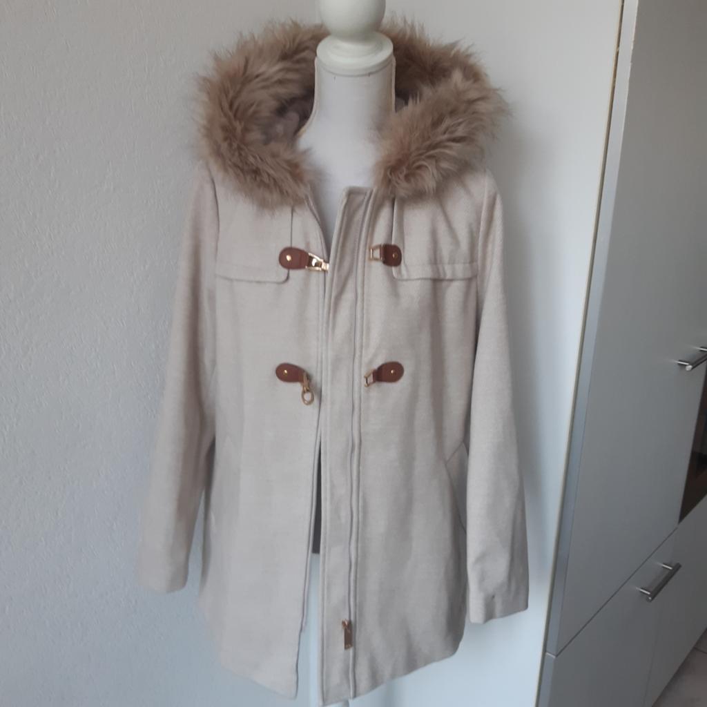 Beige dames duffelcoat, Ophalen of Verzenden, Nieuw, Maat 38/40 (M), Beige