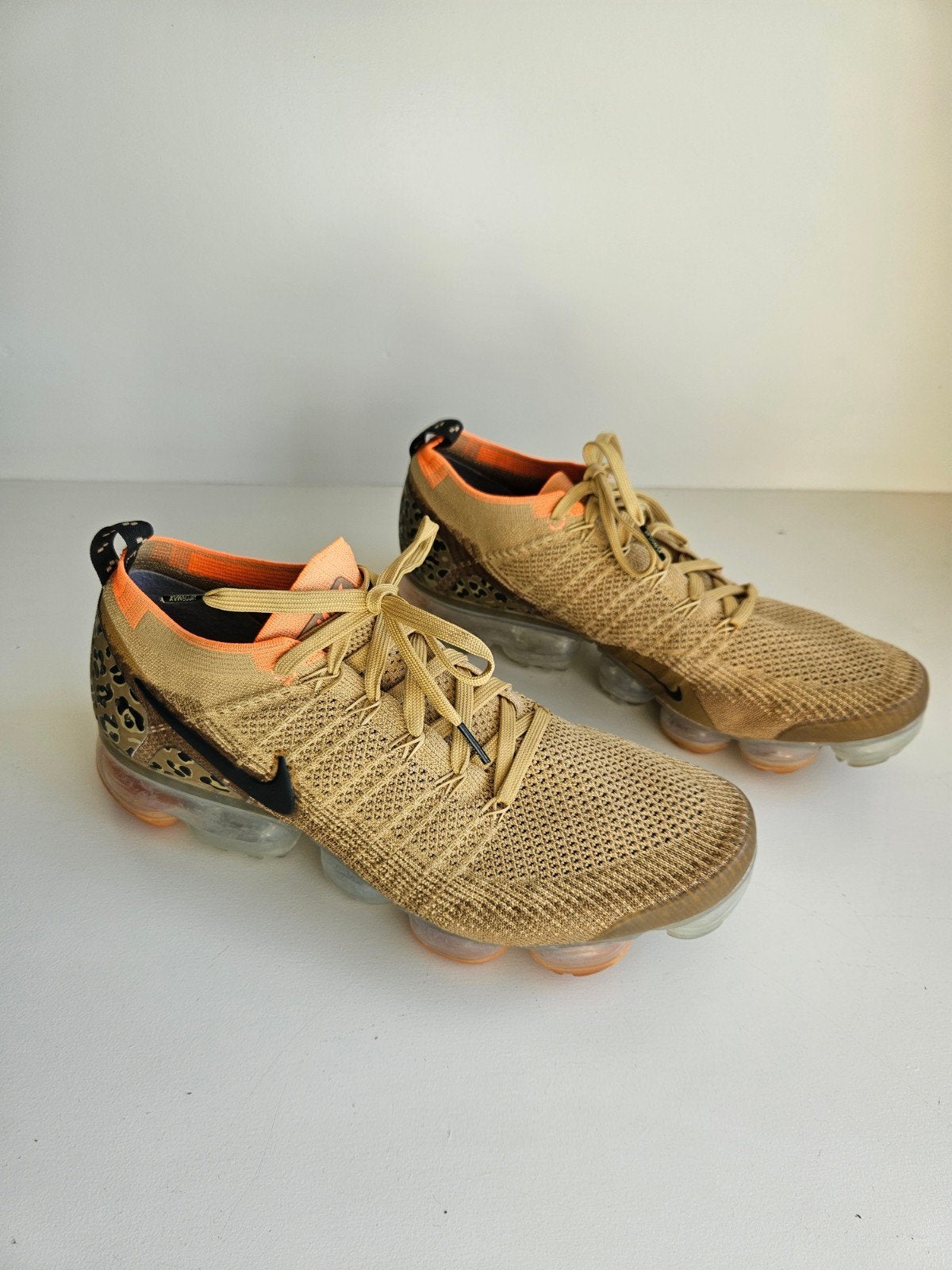 Nike Air VaporMax Flyknit 2 Leopard, Kleding | Heren, Ophalen, Bruin, Nike, Sneakers of Gympen