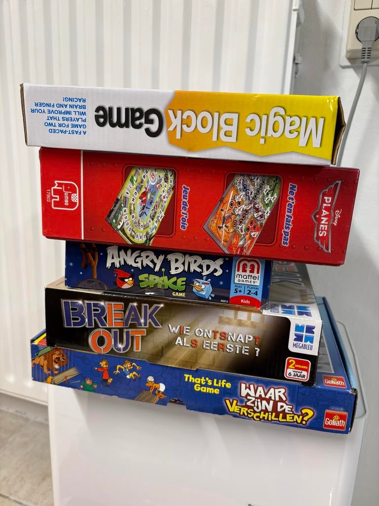 Leuke spelletjes collectie voor jong en oud, Drie of vier spelers, Ophalen of Verzenden, Gebruikt