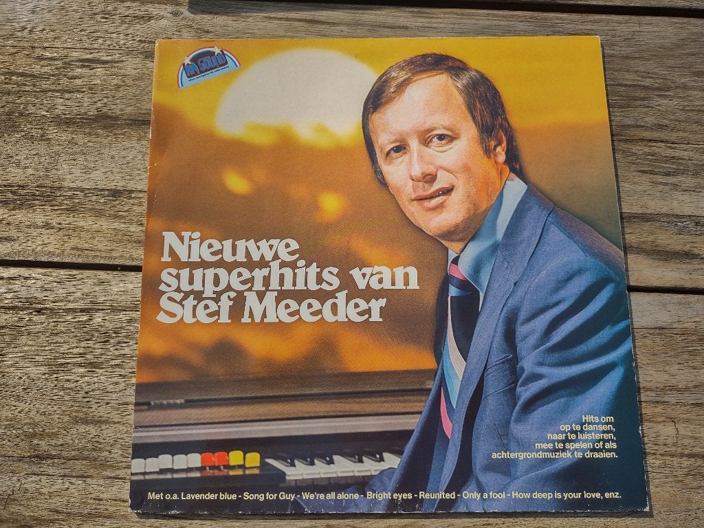 Orgel LP - Nieuwe Superhits van Stef Meeder, Ophalen of Verzenden, Zo goed als nieuw, 12 inch