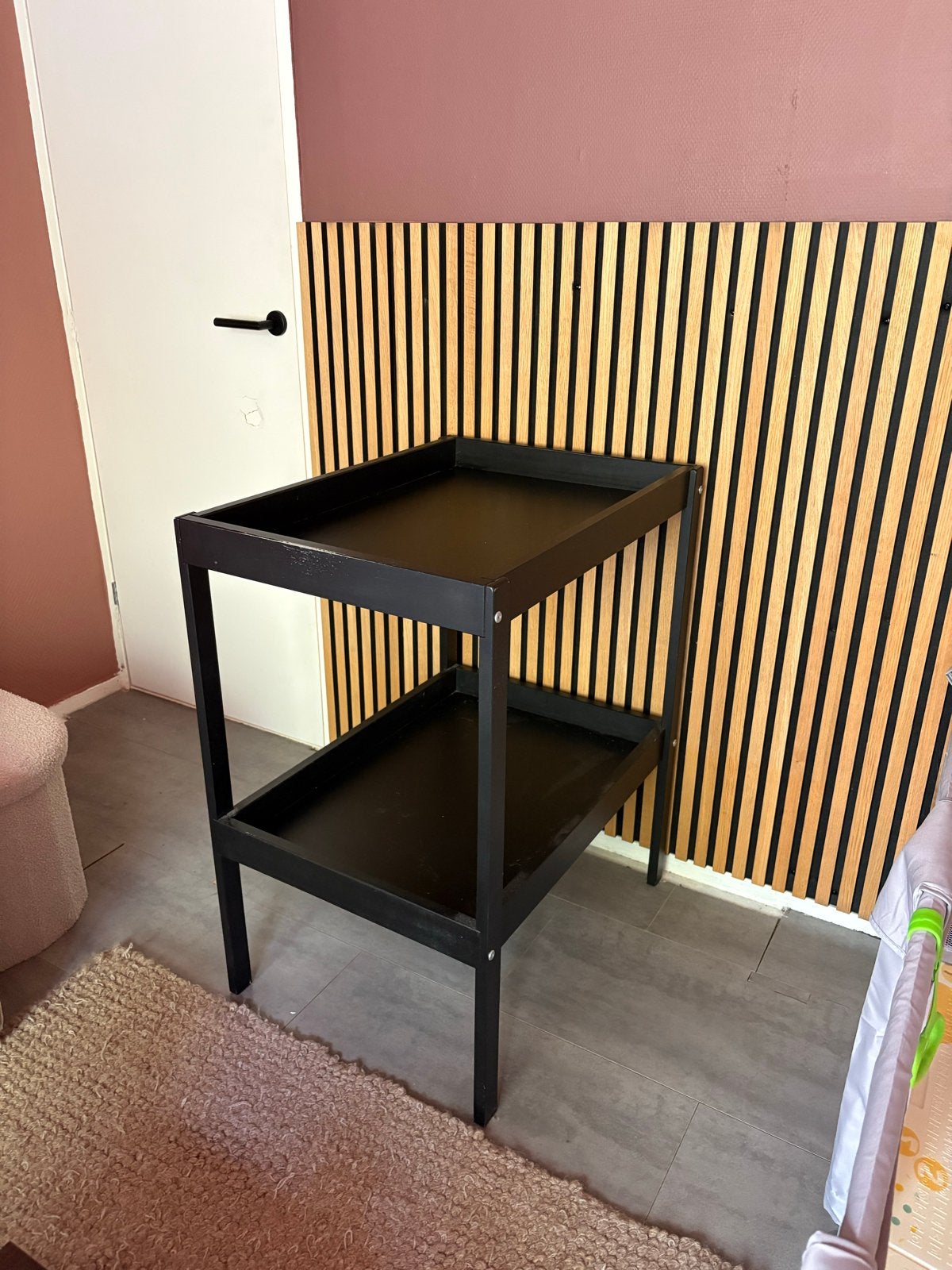 IKEA SNIGLAR commode - Zwart, 53x72x87 cm, Kinderen en Baby's, Kinderkamer | Commodes en Kasten, Ophalen, Gebruikt, Minder dan 75 cm