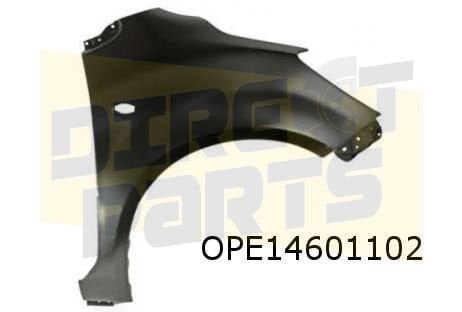Opel Agila B (3/08-4/15) voorscherm Rechts Origineel! 931931, -, Verzenden, -, Opel