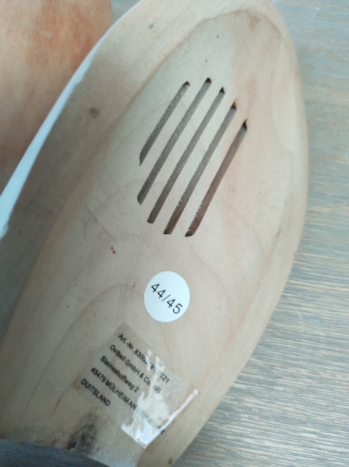 Houten schoenspanners maat 44/45, Ophalen, Zo goed als nieuw