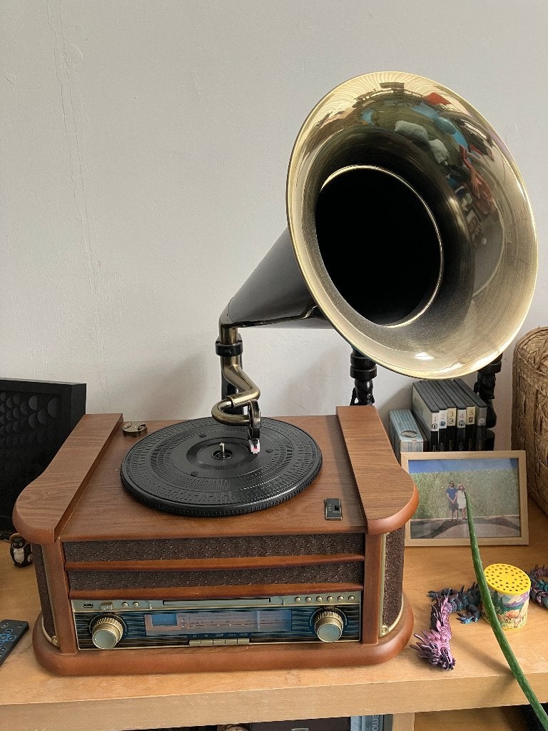 Retro platenspeler Camry CR1160, Overige merken, Ophalen of Verzenden, Zo goed als nieuw, Automatisch