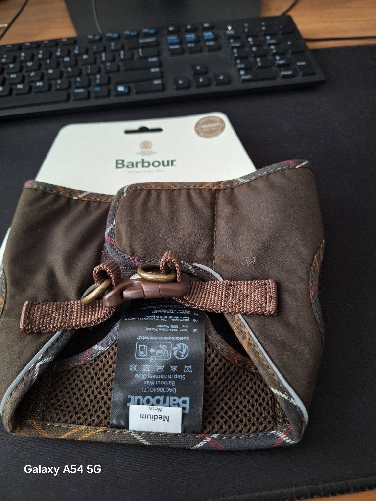 Barbour Wax Step hondenharnas, Overige merken, Ophalen of Verzenden, Nieuw, Hondentuig