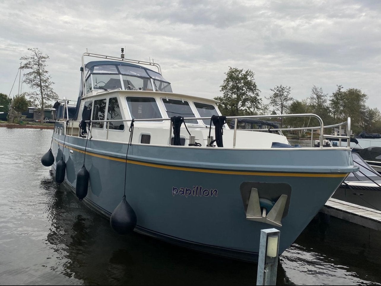 Stalen motor jacht uit 2002 vaarklaar, Watersport en Boten, Overige merken, Gebruikt, 11 m, Binnenboordmotor