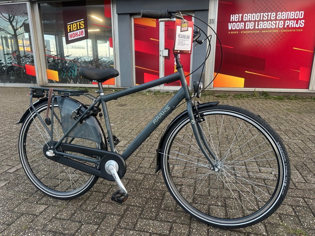 Fietshokje Beverwijk: Raaks Furore herenfiets H50 N3 NIEUW, Fietsen en Brommers, Overige merken, Raaks Fietsen, Versnellingen