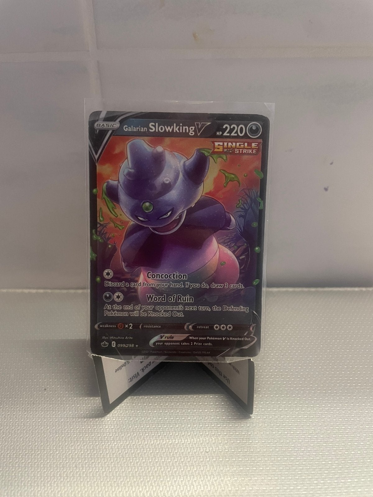 Galarian slowking 099/198, Ophalen of Verzenden, Nieuw