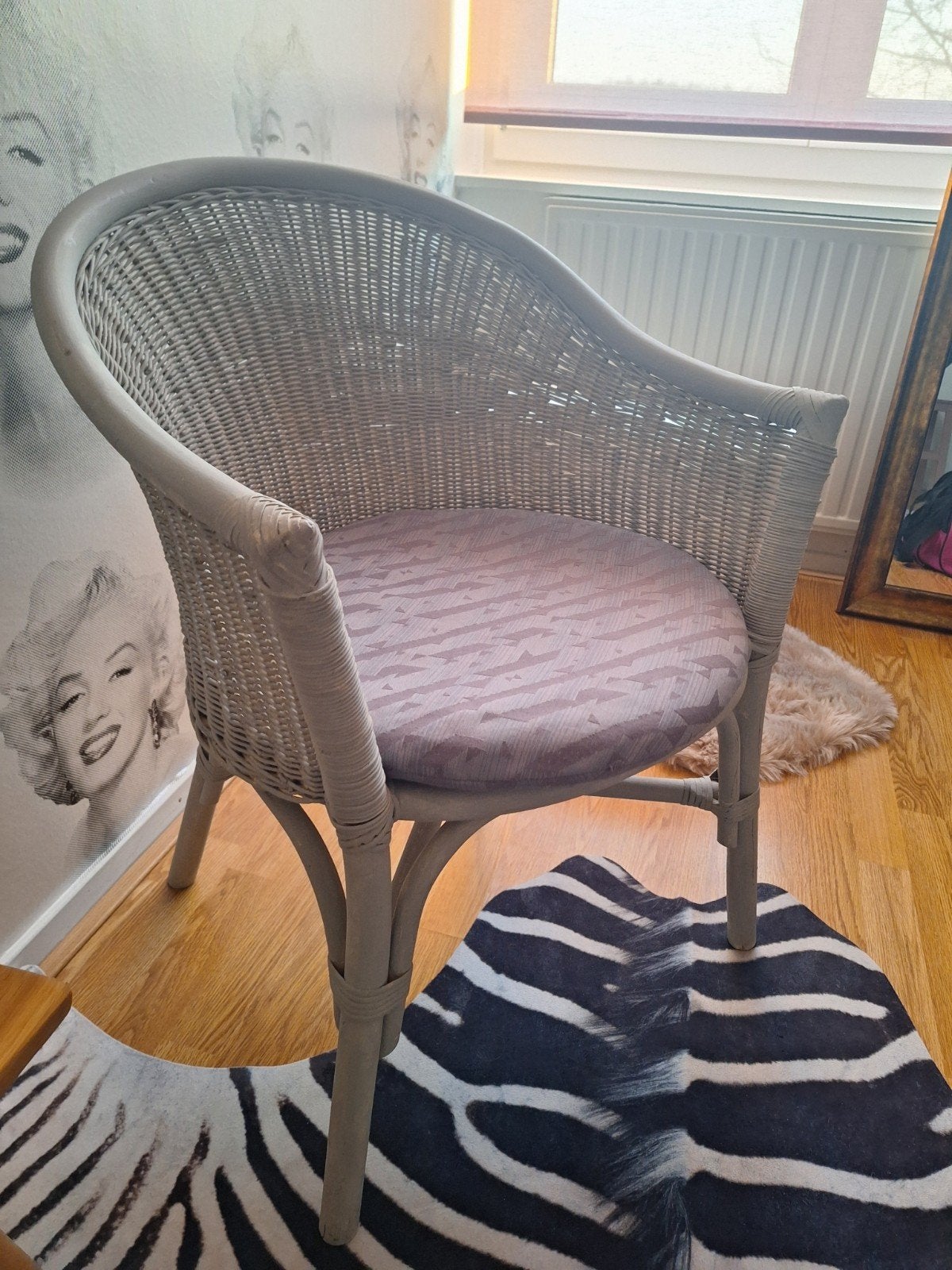 Rotan stoel, Ophalen, Gebruikt, Overige kleuren, Boho
