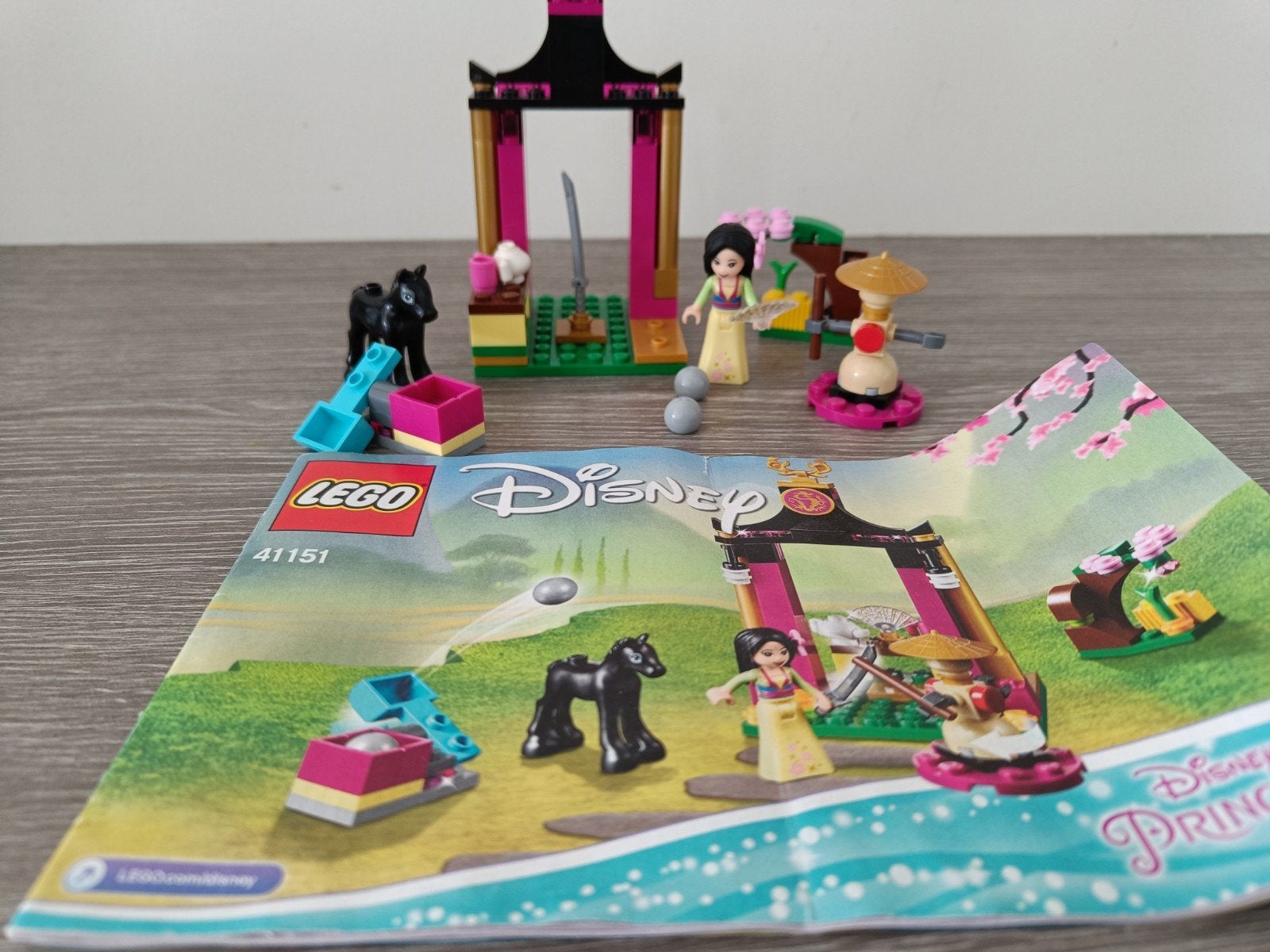 LEGO Disney Princess Mulan's Trainingssessie (41151), Ophalen of Verzenden, Zo goed als nieuw