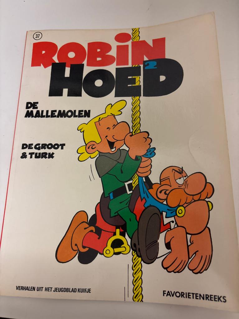 Robin Hoed 2: De Mallemolen - De Groot & Turk, Eén stripboek, Ophalen of Verzenden, Gelezen
