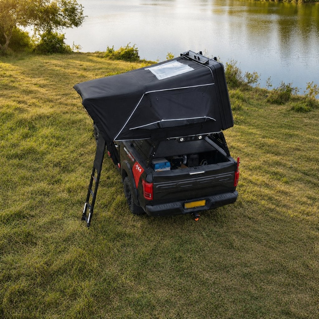 Hard Shell Daktent | 4-persoons | Aluminium| nieuw, Caravans en Kamperen, Ophalen, Nieuw, Tot en met 4