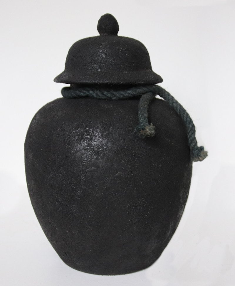 Urn steen 4 liter donkere kleuren, Ophalen of Verzenden, Nieuw