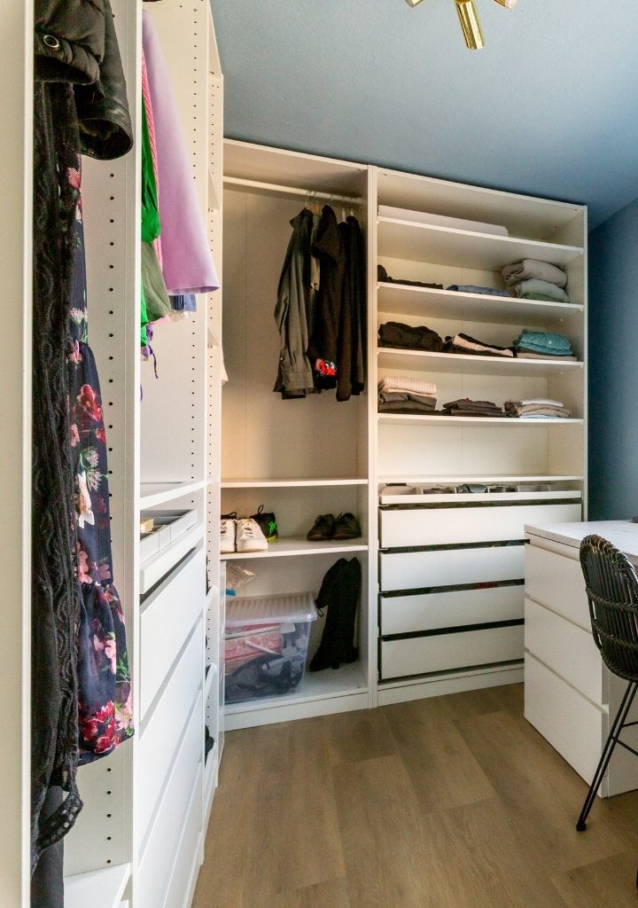 Ikea Pax open kledingkastcombinatie, Ophalen, 200 cm of meer, 50 tot 75 cm, Met plank(en)