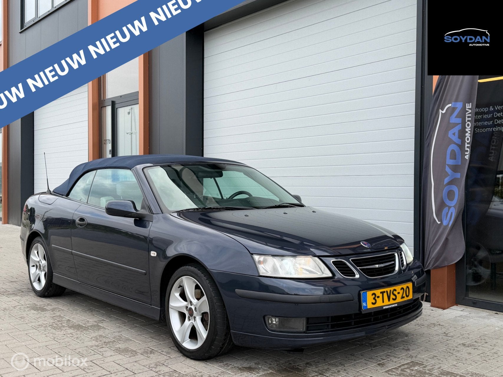 Saab 9-3 Cabrio 1.8t Vector | CABRIO | NAVI | 6 BAK | DEALER, Auto's, Saab, Voorwielaandrijving, 1998 cc, Gebruikt, Leder