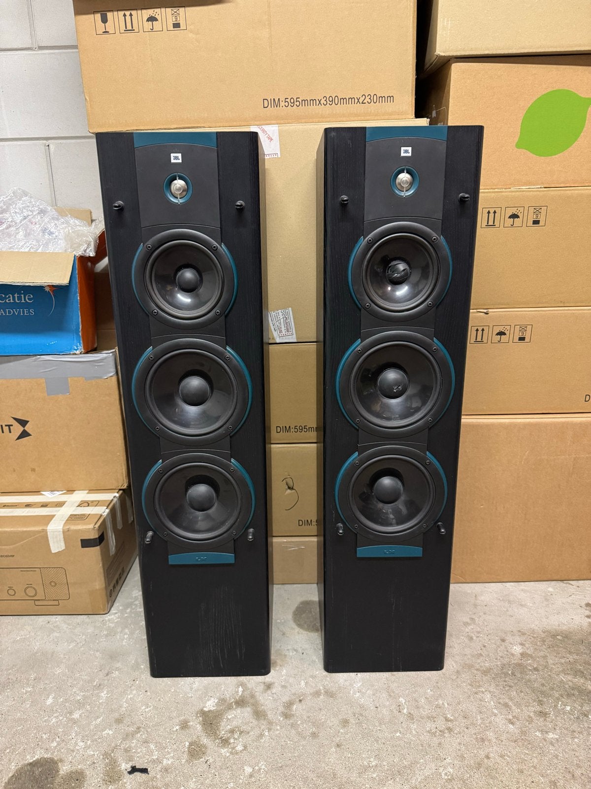 JBL LX8 Luidsprekers - Nette staat met kleine beschadiging, Audio, Tv en Foto, Ophalen, Gebruikt, Vloerstaande luidspreker, JBL