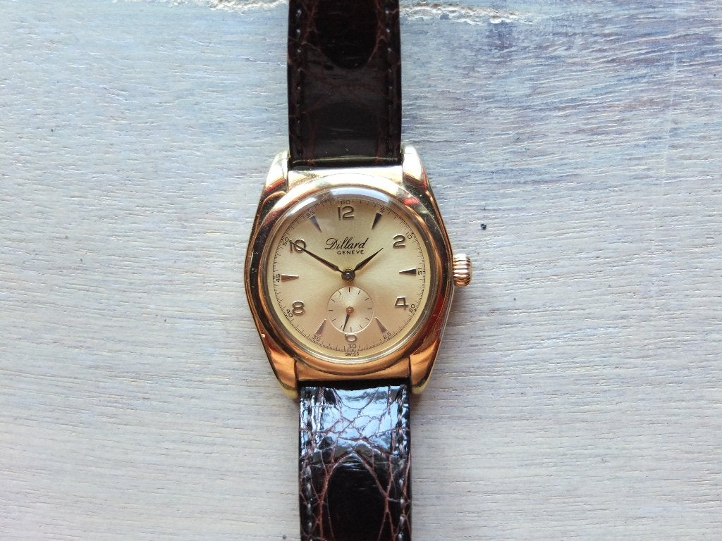 DILLARD GENEVE unisex horloge in mint conditie ZELDZAAM, Sieraden, Tassen en Uiterlijk, Horloges | Heren, Overige merken, Overige materialen