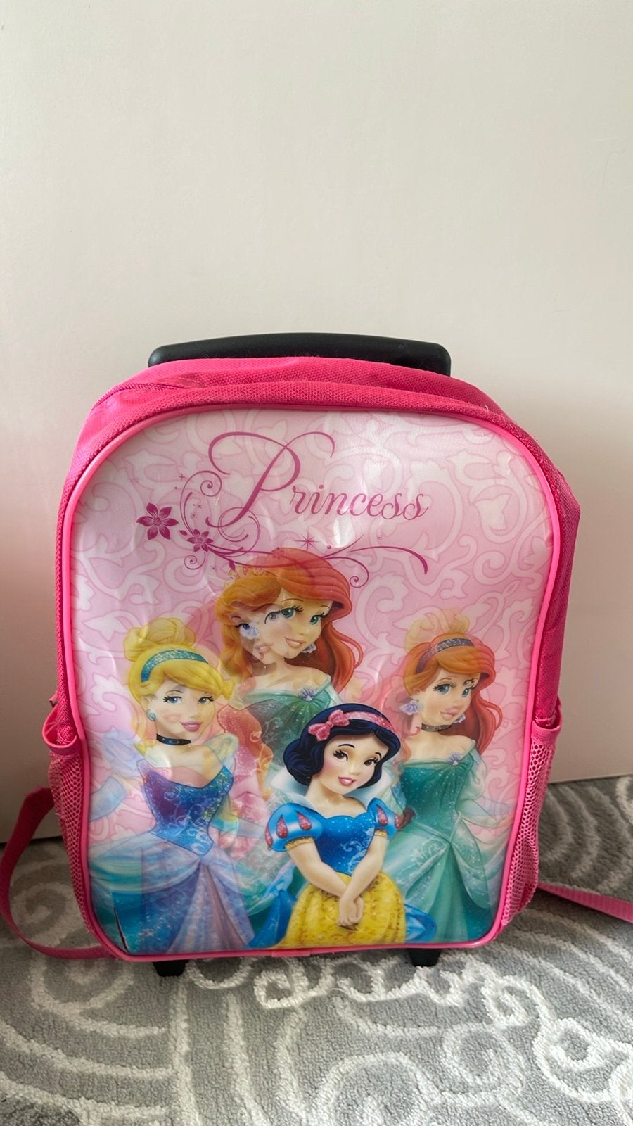 Disney Princess Trolley Rugzak - Roze, Ophalen of Verzenden, Gebruikt, Roze, Overige merken
