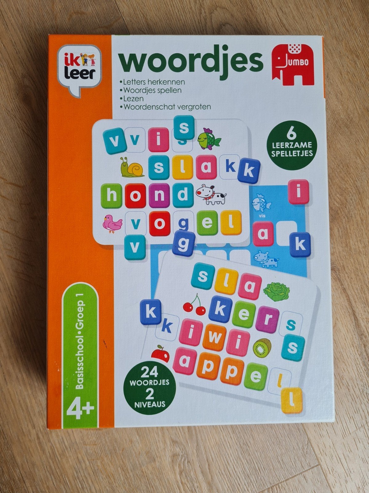 Woordjes spel, Ophalen, Zo goed als nieuw
