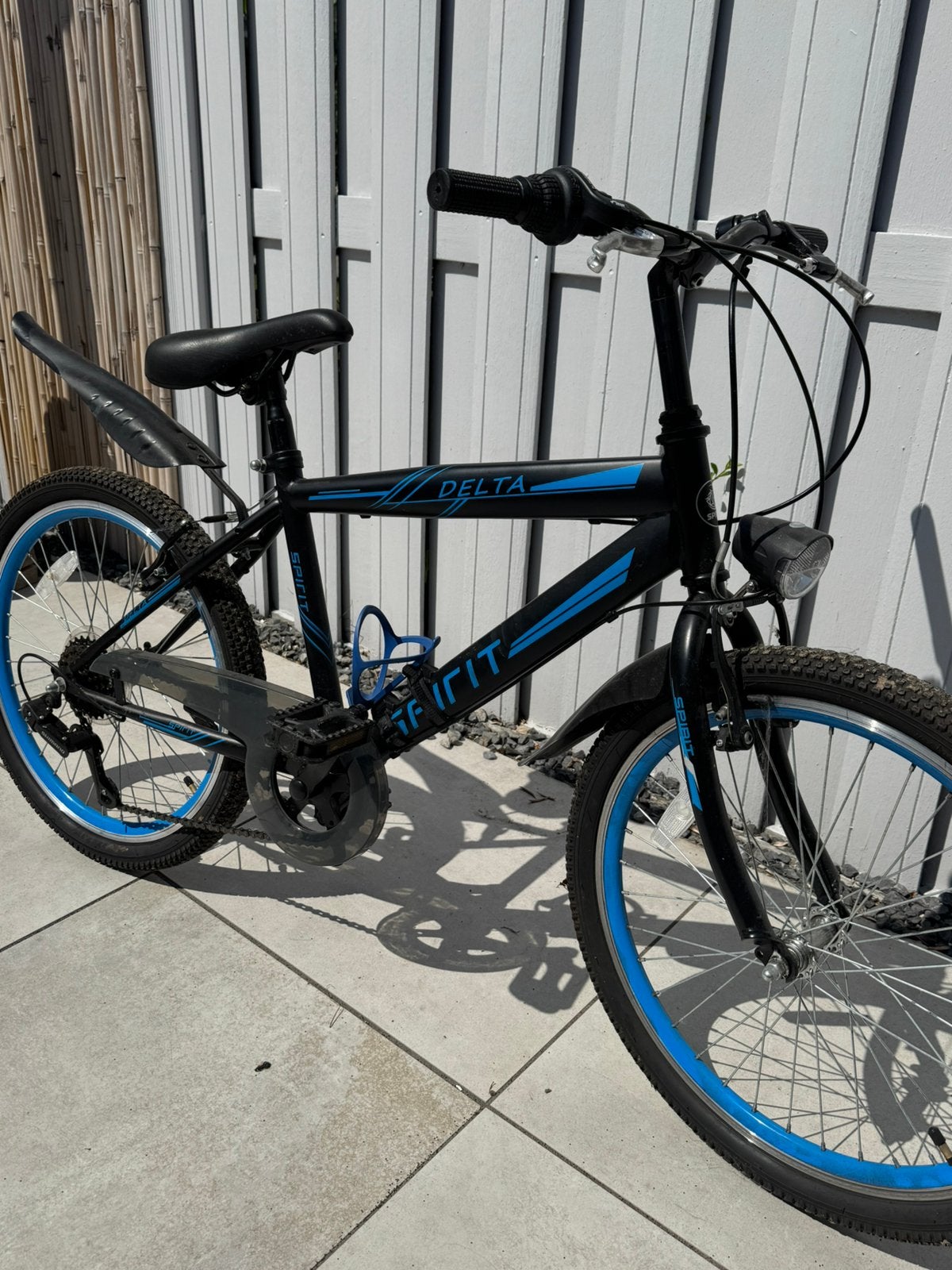 Jongensfiets 22 inch spirit delta kinderfiets versnellingen, Ophalen, 22 inch, Versnellingen, Zo goed als nieuw