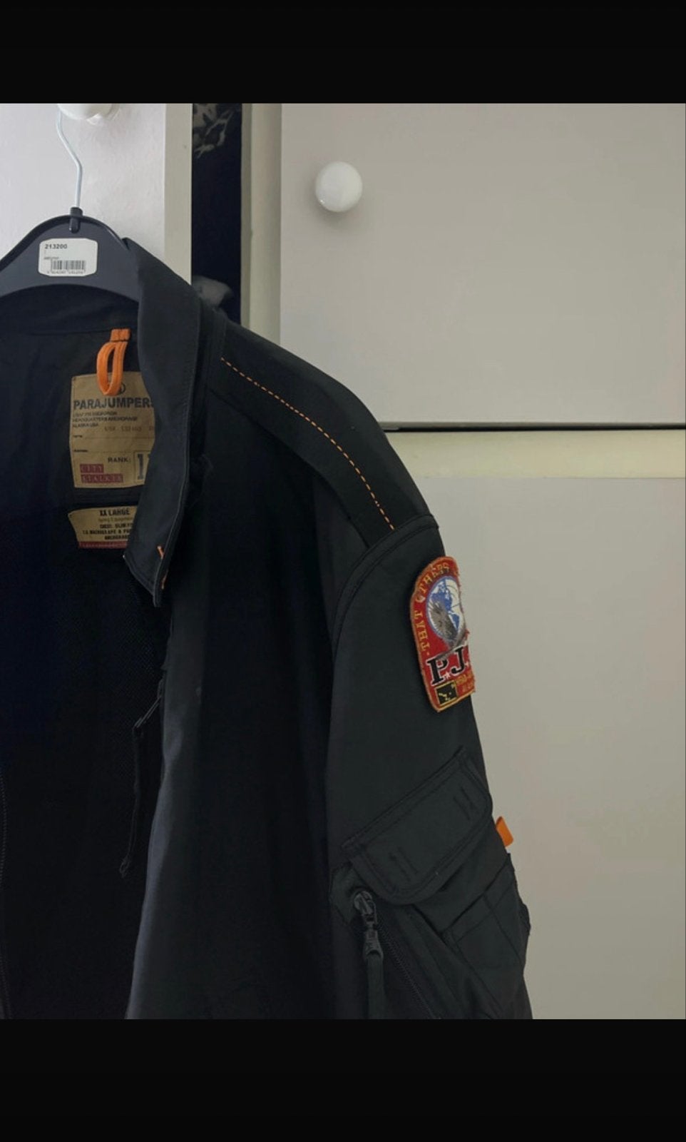 Parajumpers Gobi Zwart Bomberjack - Maat L, Kleding | Heren, Jassen | Zomer, Ophalen of Verzenden, Zo goed als nieuw, Maat 52/54 (L)