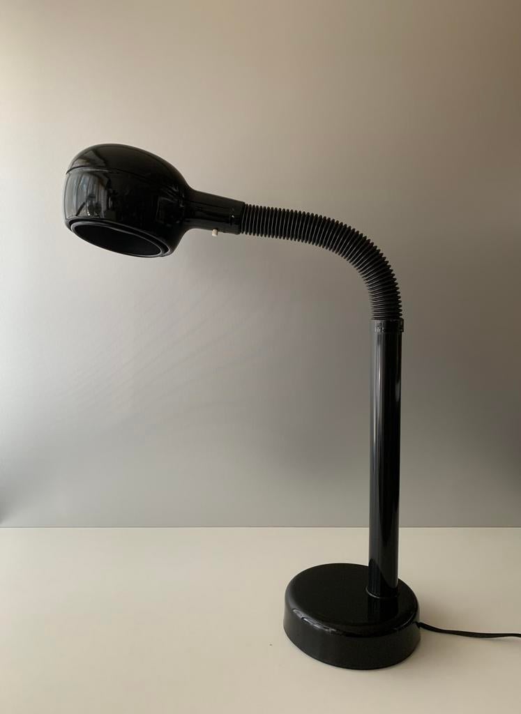 Vrieland 80s desk lamp silence of the lamps, Ophalen of Verzenden, Gebruikt, Metaal