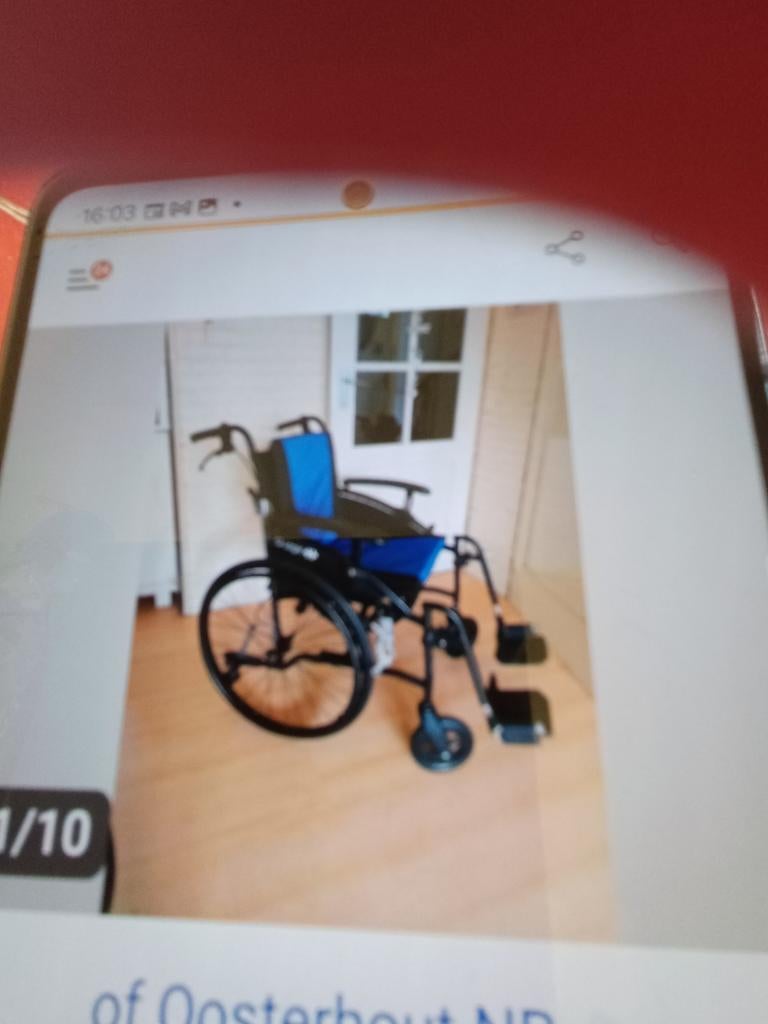 G logic lichtgewicht rolstoel  vanaf, Diversen, Rolstoelen, Ophalen of Verzenden, Duwrolstoel