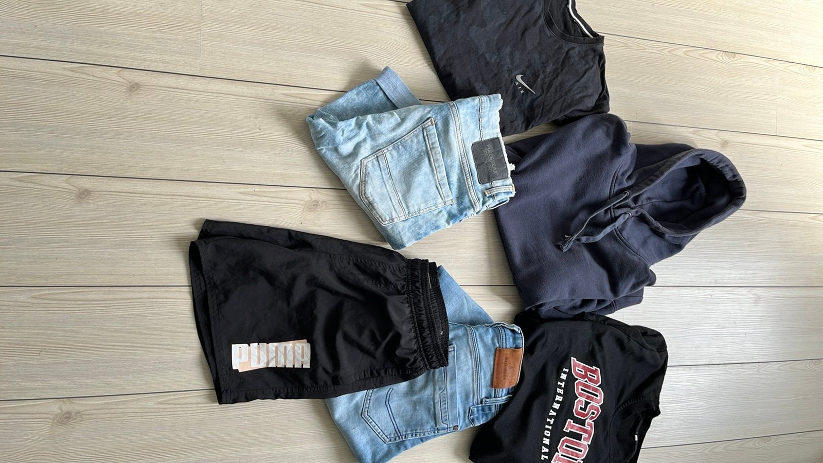 164 170 176 jongens pakket set korte broek pull bear, 158 t/m 164, Ophalen of Verzenden, Zo goed als nieuw, Jongen