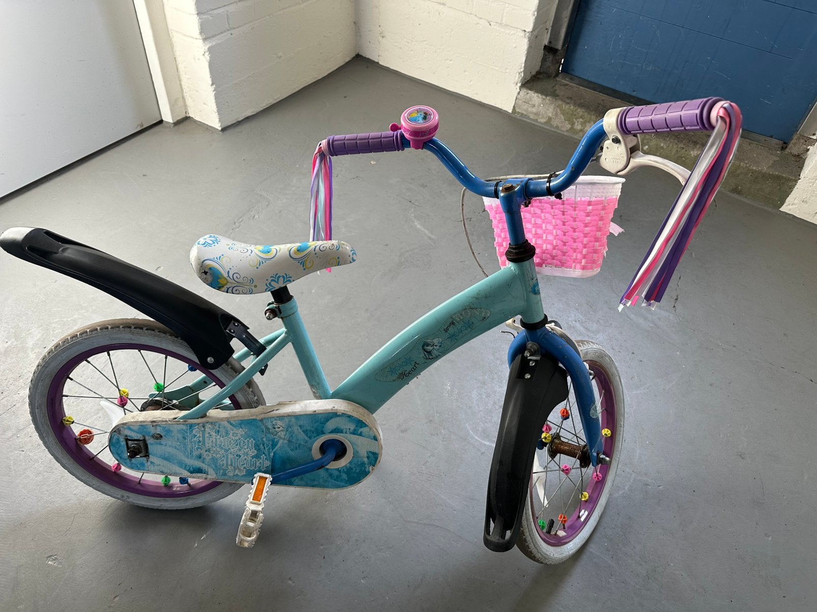 Kinderfiets 14 inch, Ophalen of Verzenden, Gebruikt, Minder dan 16 inch
