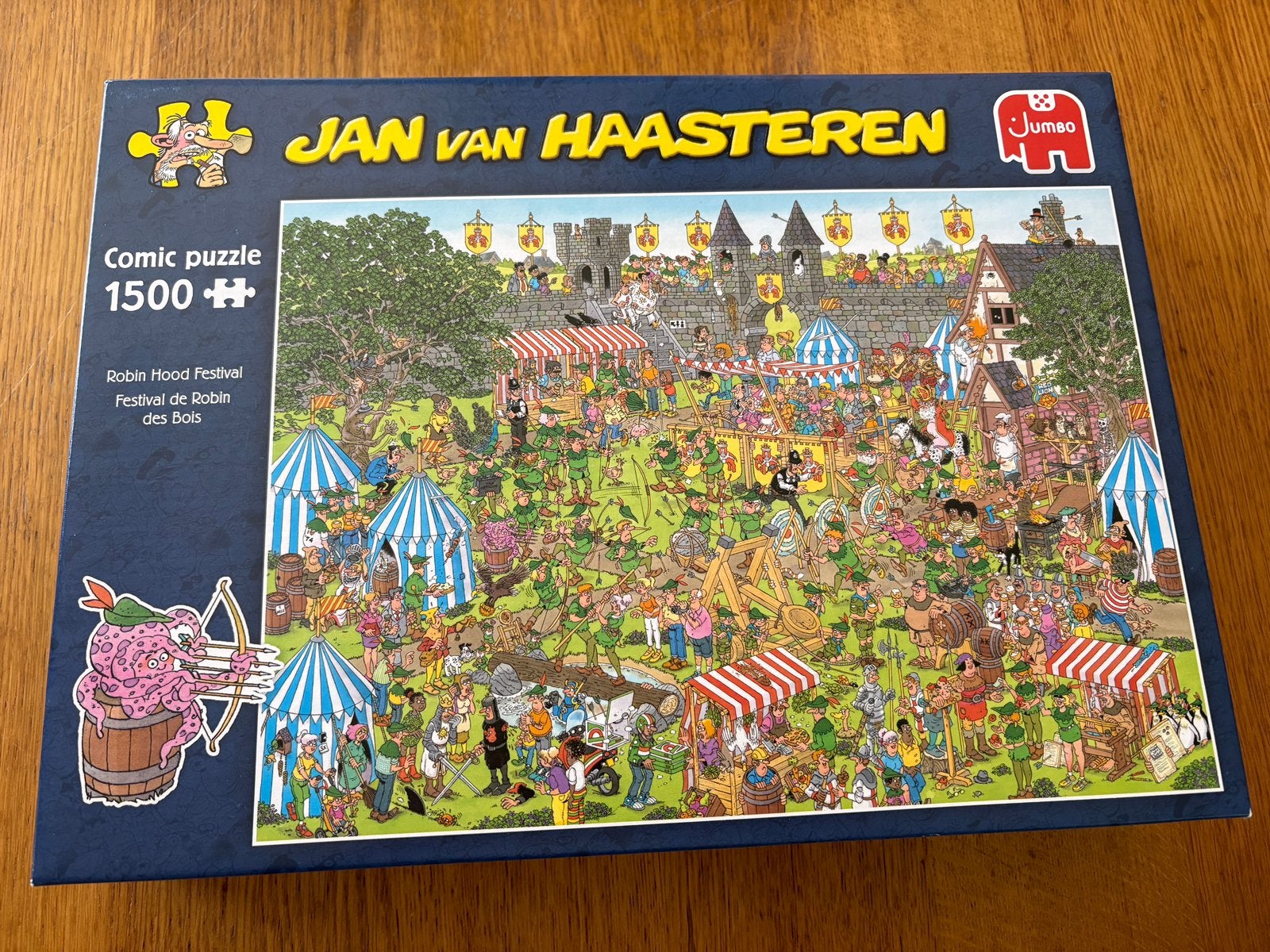 Jan van Haasteren puzzel, 1500 stukjes, Ophalen, 500 t/m 1500 stukjes, Zo goed als nieuw