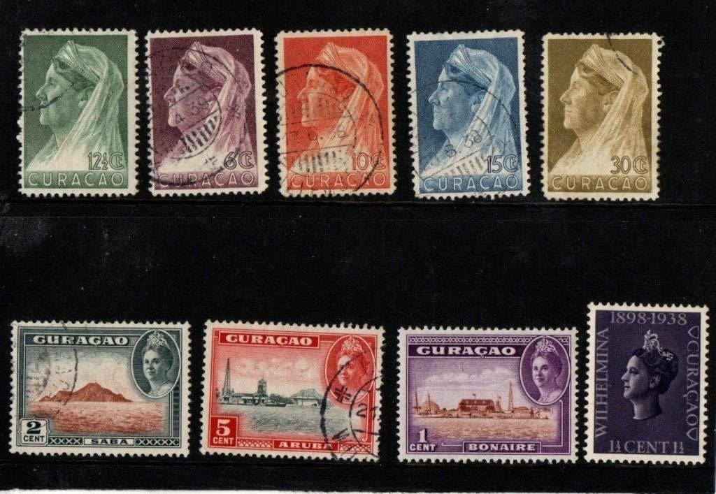 NS122 Curacao Ned. Antillen assortiment ff. bieden !!!!, Postzegels en Munten, Verzenden