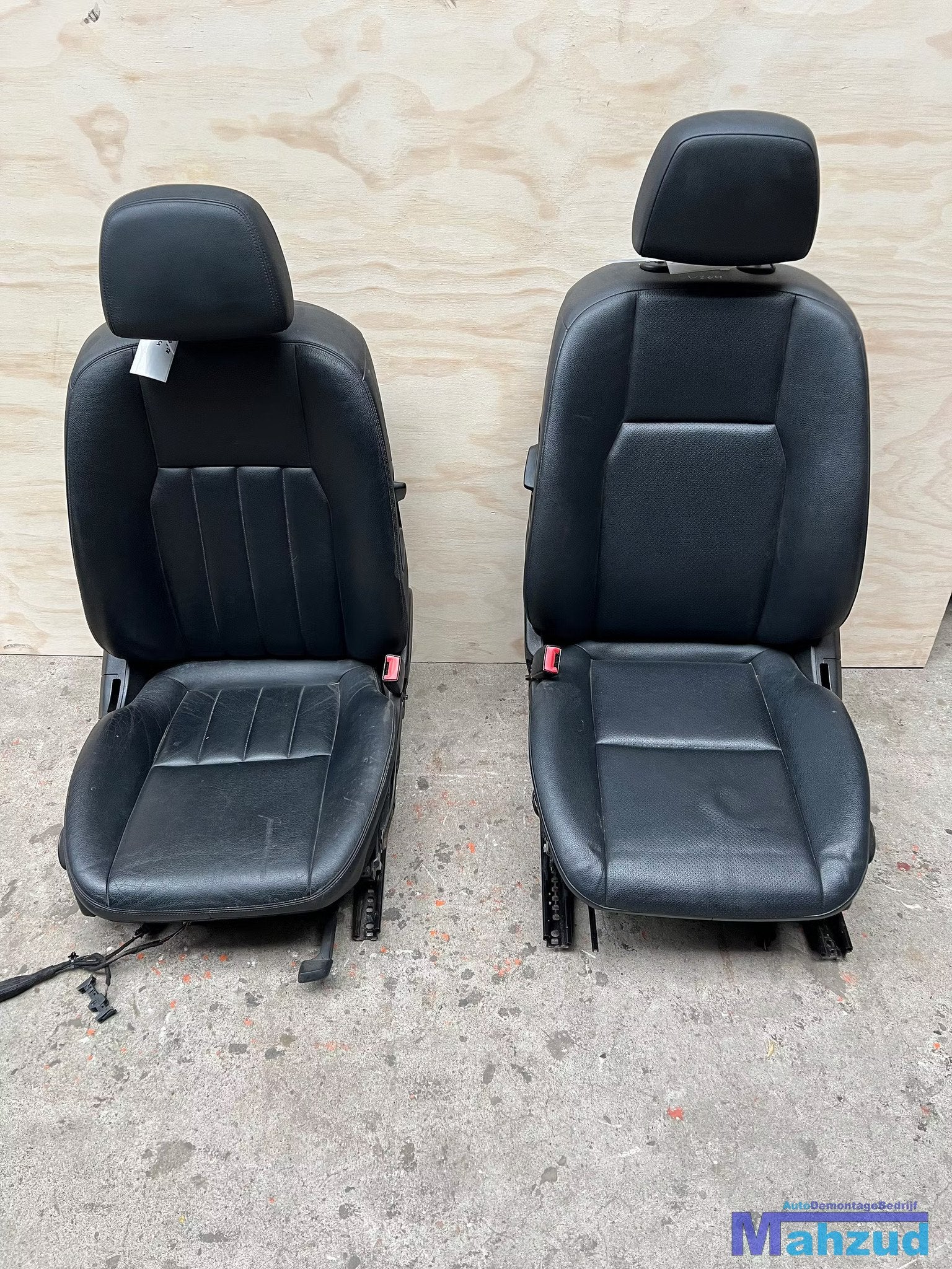 MERCEDES C KLASSE W204 Zwart leer interieur 2007-2013, Auto-onderdelen, Gebruikt, Mercedes-Benz AG, Mercedes-Benz, Ophalen of Verzenden