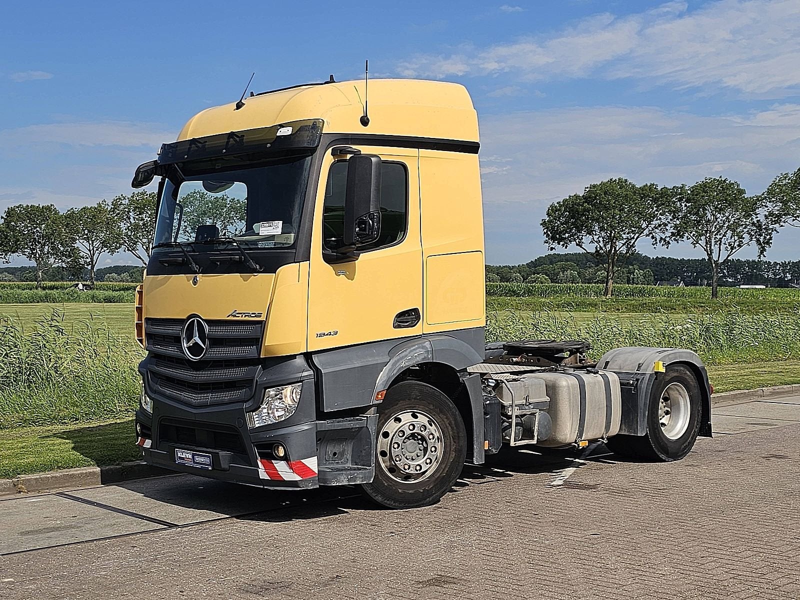 MERCEDES-BENZ ACTROS 1843 retarder 297tkm, Automaat, Stoelverwarming, Euro 6, Bedrijf