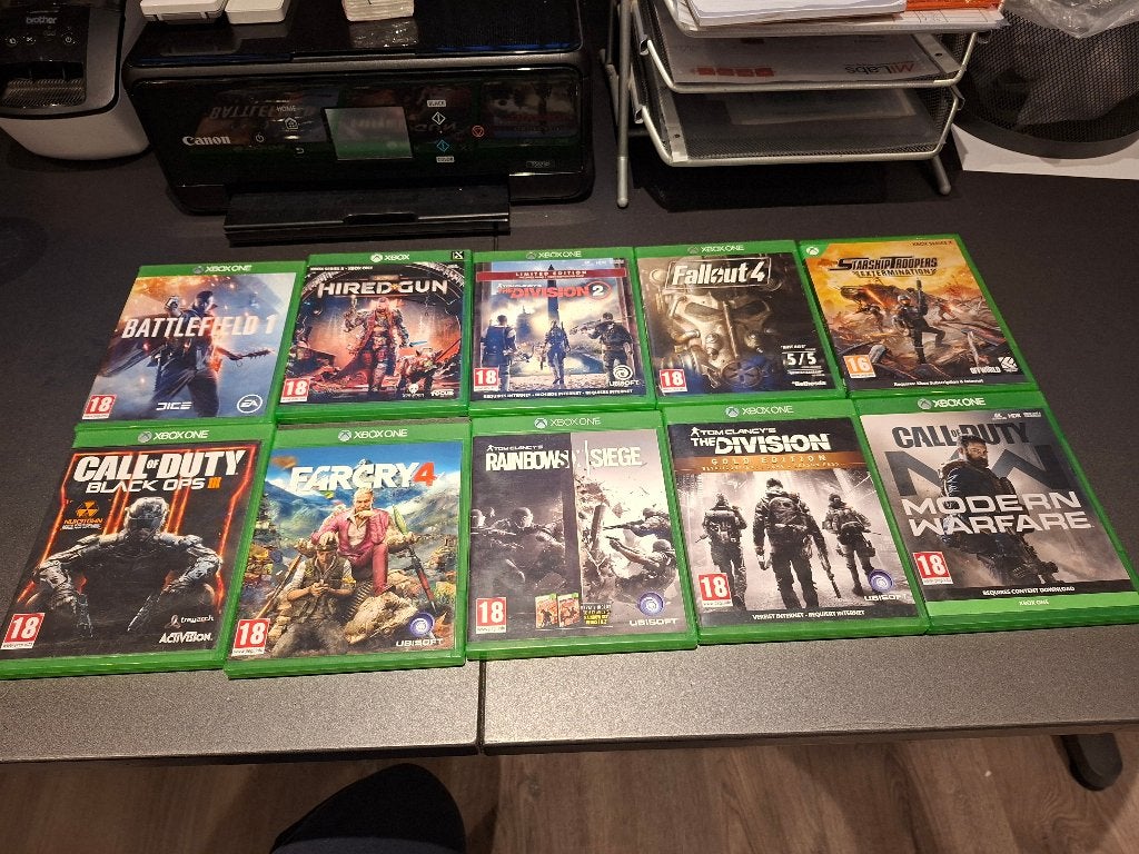 Xbox games farcry COD Fallout Division Hired Gun, Vanaf 18 jaar, Shooter, 1 speler, Ophalen of Verzenden