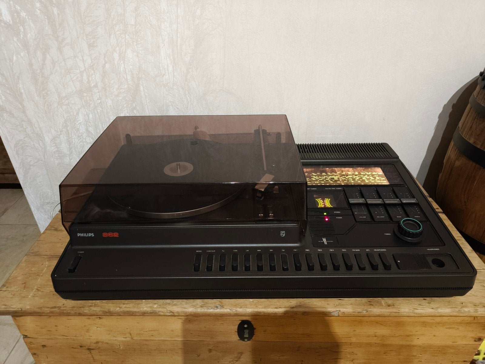 Philips 862 music center, Ophalen of Verzenden, Zo goed als nieuw, Philips
