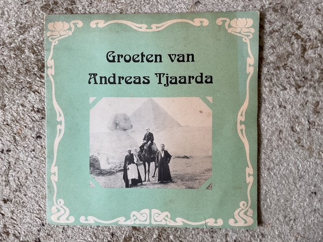 boekje Groeten van Andreas Tjaarda, Boeken, Ophalen of Verzenden, Gelezen, Fries Genootschap