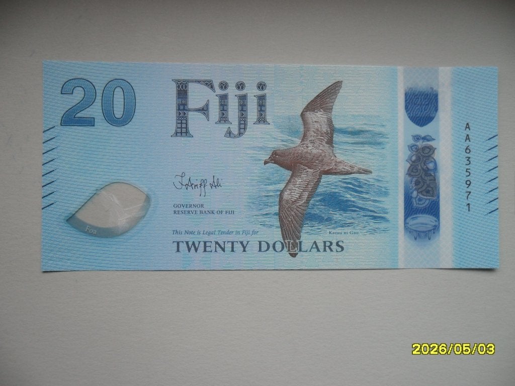 Fiji #W127 [ND] / 20 dollars UNC, Verzenden, Los biljet