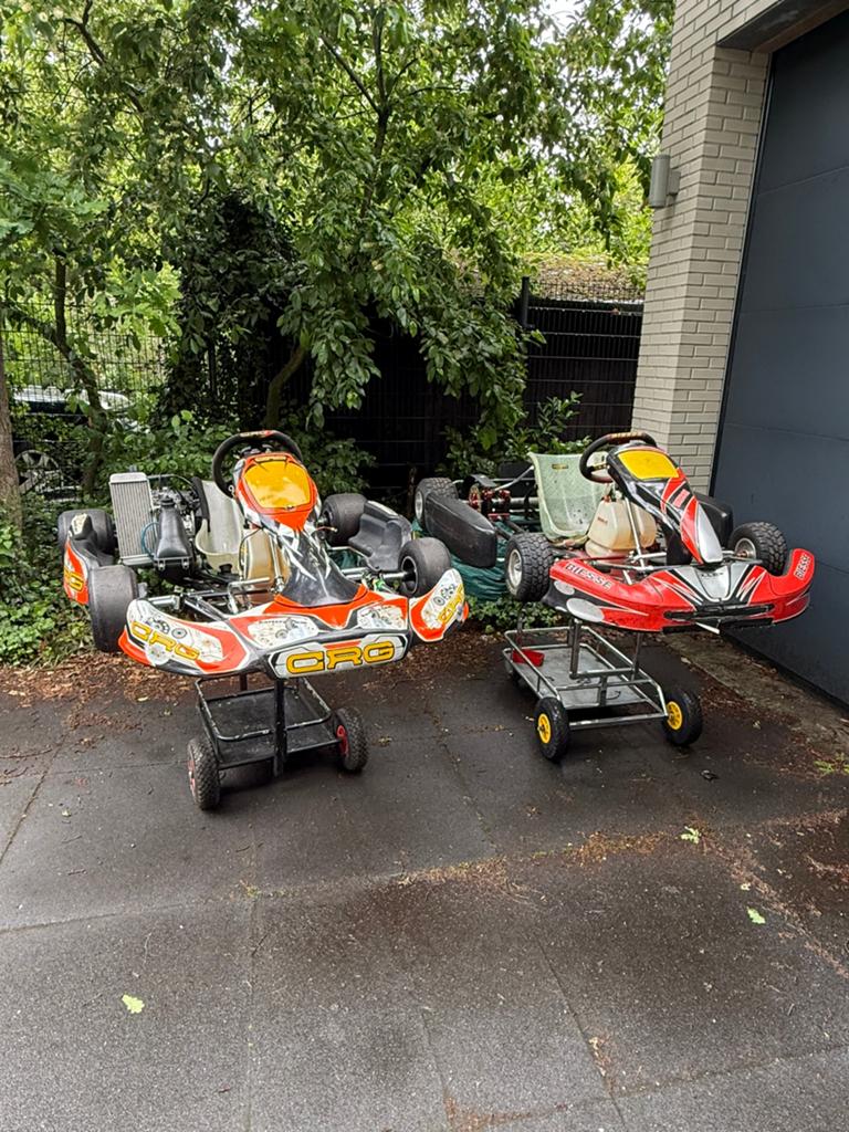 CRG 125cc rotax max te ruil voor waterscooter/jetski, Ophalen of Verzenden, Zo goed als nieuw, Onderdelen Kart