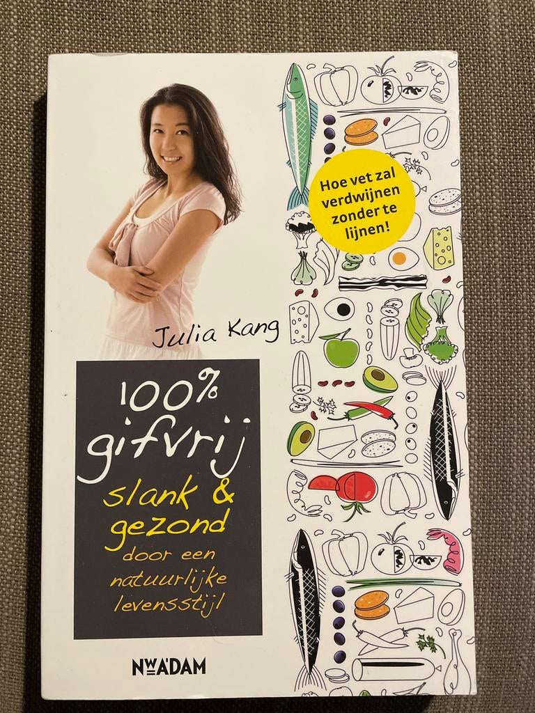 Julia Kang - 100% gifvrij, Boeken, Dieet en Voeding, Ophalen of Verzenden, Zo goed als nieuw, Julia Kang