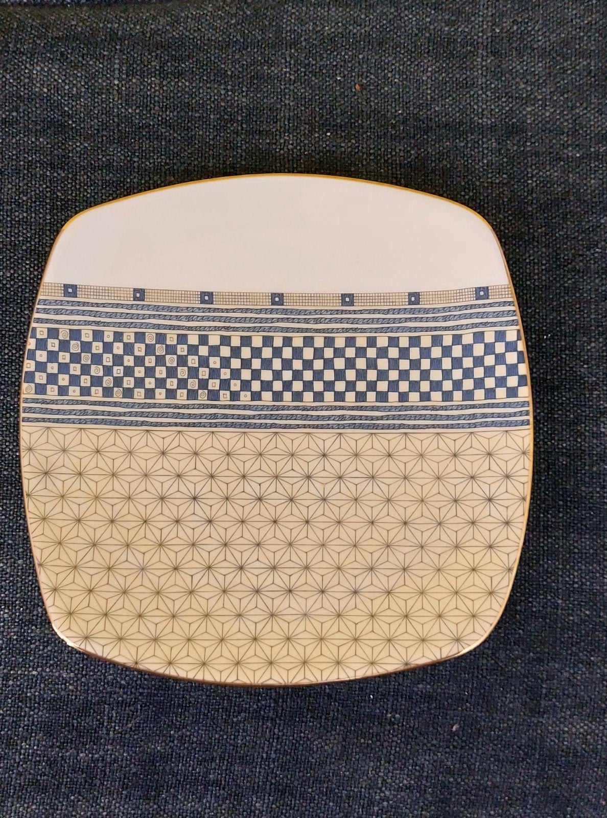 Wedgwood Samurai presenteerbordje - Uitstekende staat, Huis en Inrichting, Keuken | Servies, Ophalen, Aziatisch, Zo goed als nieuw