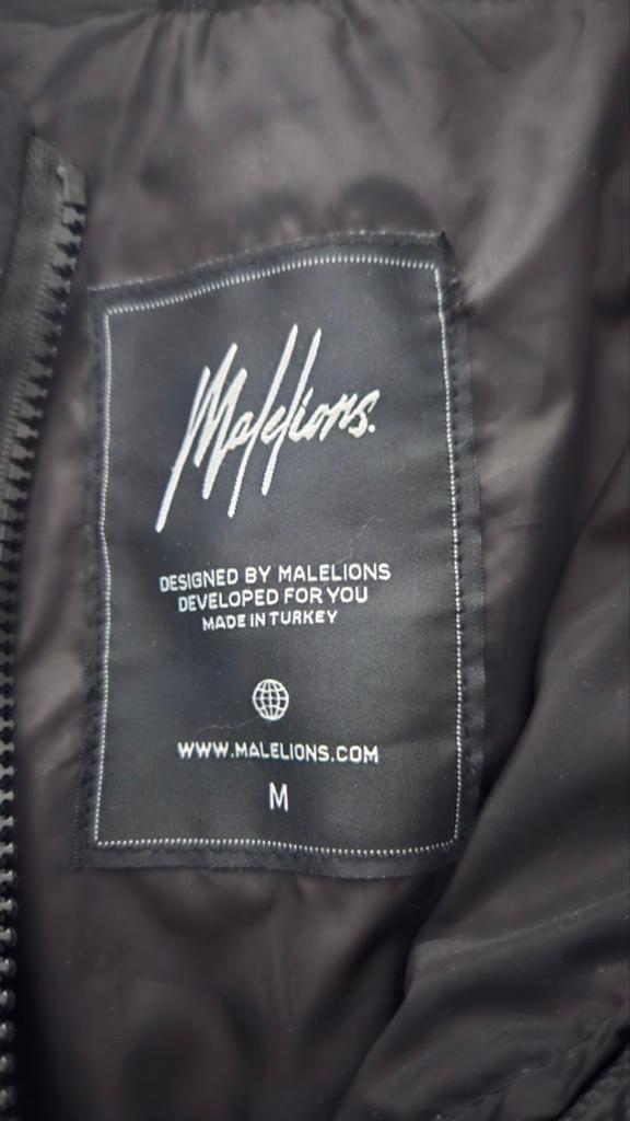 Malelions Jas Zwart, Maat 48/50 (M), Zwart, Malelions, Ophalen of Verzenden